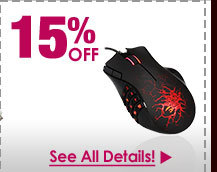 72 HOURS ONLY! 15% OFF SELECT RAZER MICE!*