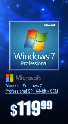 Microsoft Windows 7 Professional SP1 64-bit - OEM