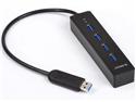ORICO W8PH4-BK 4-Port Portable USB 3.0 HUB For Mac, Ultra Book and Win 8 Tablet PC 