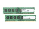 Crucial 8GB (2 x 4GB) 240-Pin DDR3 SDRAM DDR3 1333 (PC3 10600) Desktop Memory