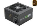 CORSAIR CX series CX600 600W 80 PLUS BRONZE Certified Active PFC Power Supply