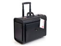 19" Alpine Swiss Rolling Briefcase on Wheels Good for Sample, Catalog, Pilot, Attache Case Lawyer's Briefcase