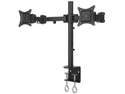 Vivo STAND-V002 Heavy Duty Adjustable Dual LCD Monitor Desk Mount Stand, Fits 2 Screens 13"-27"