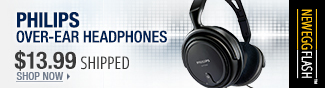 Newegg Flash - Philips Over-Ear Headphones.