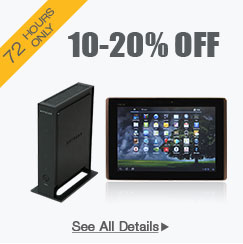 72 HOURS ONLY. 10-20% OFF SELECT REFURBISHED PRODUCTS*