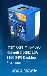 Intel Core i7-4790 Haswell 3.6GHz LGA 1150 84W Desktop Processor