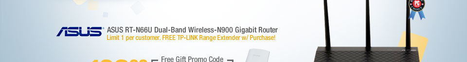 ASUS RT-N66U Dual-Band Wireless-N900 Gigabit Router