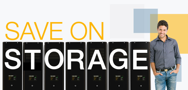 SAVE ON STORAGE