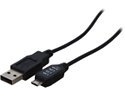Rosewill 3-Foot Black Charge / Sync USB-to-Micro-USB Cable