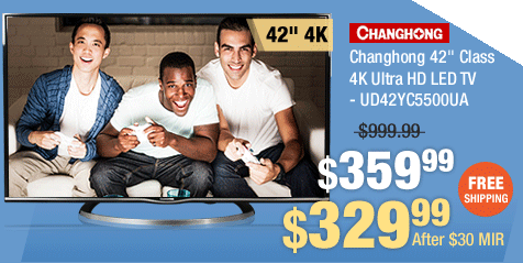 Changhong 42" Class 4K Ultra HD LED TV - UD42YC5500UA