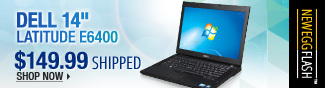 Newegg Flash  Dell 14" Latitude E6400