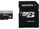 ADATA Premier 128GB microSDXC Memory Card with Adapter