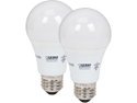Feit Electric 60 Watt Equivalent A19/E26 LED Light Bulb, Non-Dimmable, UL, 3000K, Soft White, 2-Pack