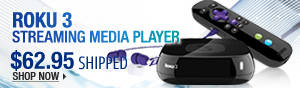 Newegg Flash – Roku 3 Streaming Media player 