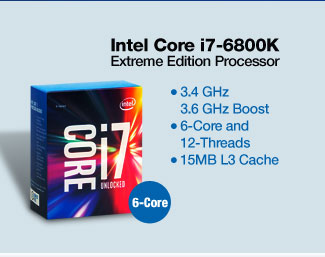 Intel Core i7-6800K Extreme Edition Processor