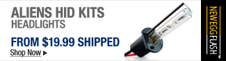 Newegg Flash  Aliens HID Kits Headlights