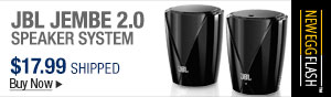 Newegg Flash - JBL Jembe 2.0 Speaker System.