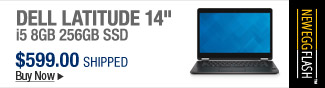 Newegg Flash â Dell Latitude 14" i5 8GB 256GB SSD