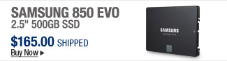 Newegg Flash â€“ SAMSUNG 850 EVO 2.5" 500GB SSD