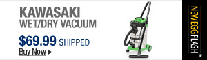 Newegg Flash - Kawasaki Wet/Dry Vacuum