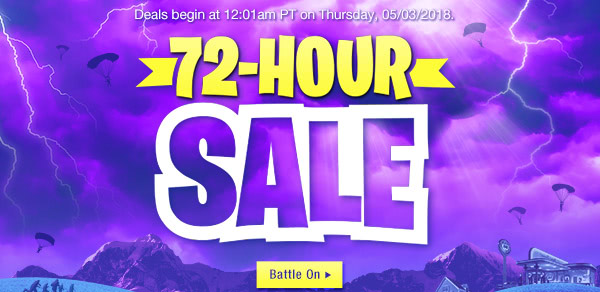 72-Hour Sale