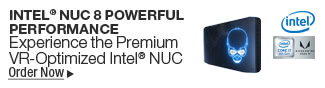 Intel NUC 8 Powerful Performance