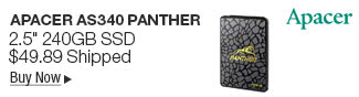 Newegg Flash - Apacer AS340 PANTHER 2.5" 240GB SSD