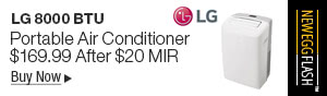 Newegg Flash - LG 8000 BTU Portable Air Conditioner