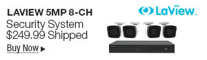 Newegg Flash - LaView 5MP 8-CH Security System