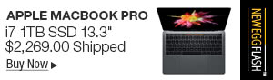 Newegg Flash - Apple MacBook Pro i7 1TB SSD 13.3"