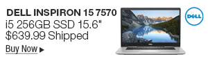 Newegg Flash - Dell Inspiron 15 7570 i5 256GB SSD 15.6"