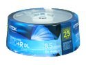 TDK 8.5GB 8X DVD+R DL 25 Packs Spindle Disc Model 48973 - OEM 
