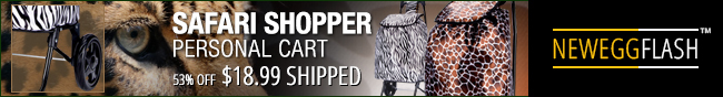 Newegg Flash - Safari Shopper Personal Cart.