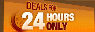 deals for 24 hours only