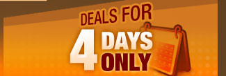 deals for 4 days only