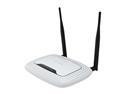 TP-LINK TL-WR841ND Wireless N300 Home Router, 300Mbps, IP QoS, WPS Button, 2 detachable antennas