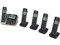 Panasonic KXTG7875S DECT 6.0 5-Handset High Quality Phone System with Answering Capability