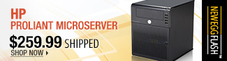 Newegg Flash - HP Proliant Microserver