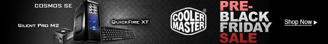 Cooler Master - Pre-Black Friday Sale. Shop Now.