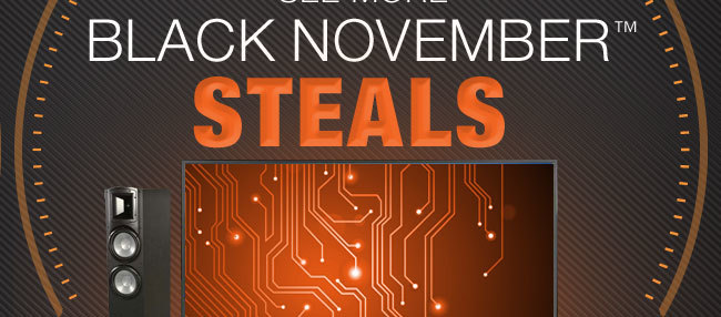 SEE MORE BLACK NOVEMBER™ STEALS