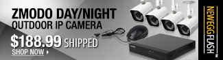 Newegg Flash - Zmodo day/night outdoor IP camera