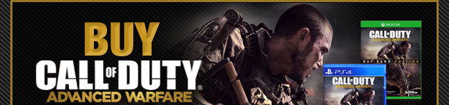 Buy Call of Duty: Advanced Warfare Day Zero & Score $10 Promotional Newegg Gift Card.