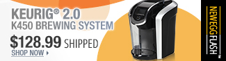 Newegg Flash - Keurig 2.0 K450 Brewing System.