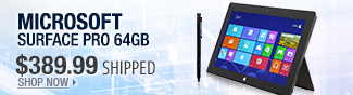 Newegg Flash - Microsoft Surface Pro 64GB