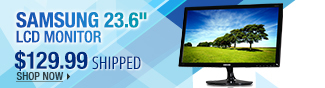 Newegg Flash - Samsung 23.6" LCD monitor.