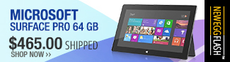 Newegg Flash - Microsoft surface pro 64GB