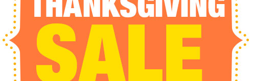 THANKSGIVING SALE