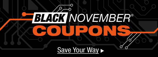 BLACK NOVEMBER® COUPONS