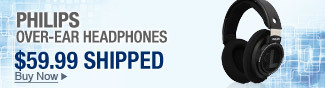 Newegg Flash - Philips Over-Ear Headphones