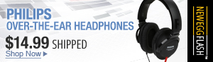 Newegg Flash - PHILIPS OVER-THE-EAR Headphone